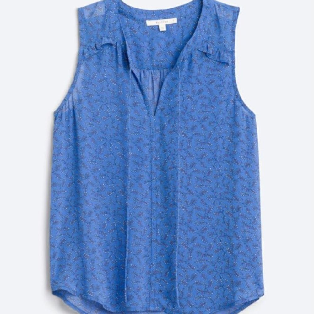 FUN2FUN Ulrica Tie Neck Blouse